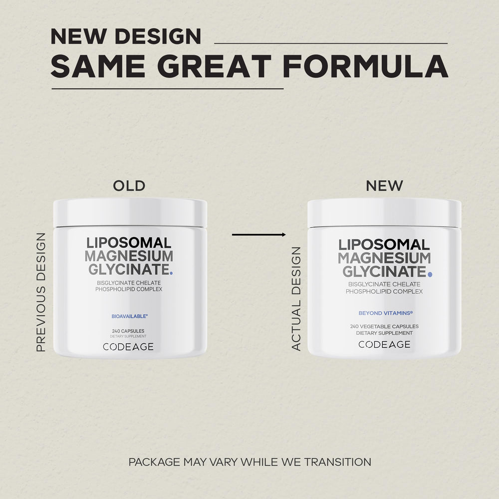 Codeage Liposomal delivery illustration highlighting phospholipid encapsulation