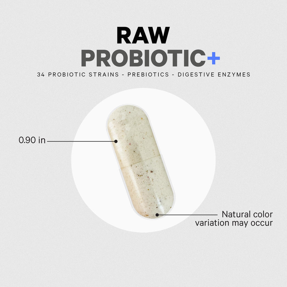 Codeage Raw Probiotic+ colorful fruits and veggies prebiotic palette