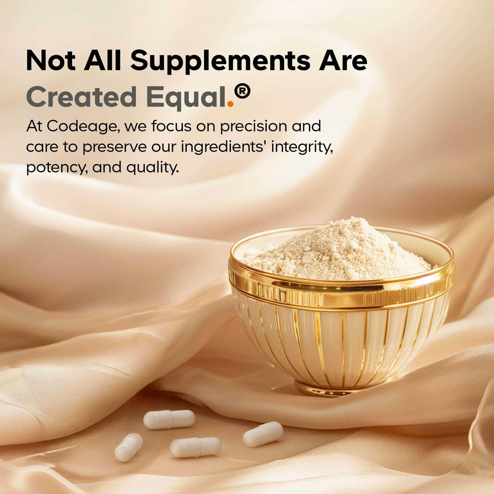 Codeage SBO Probiotic fermented botanical blend capsules support daily balance.