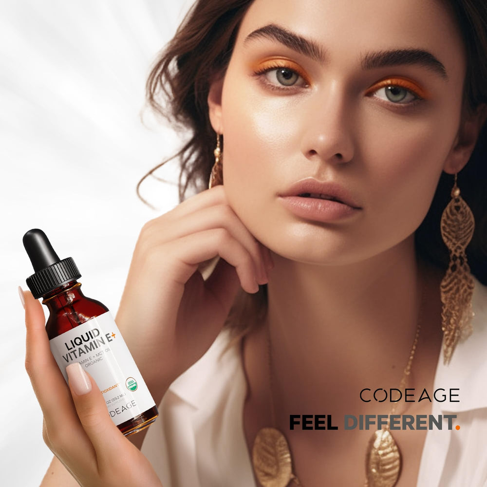 Codeage Vitamin E+ provides a two-month supply of drops