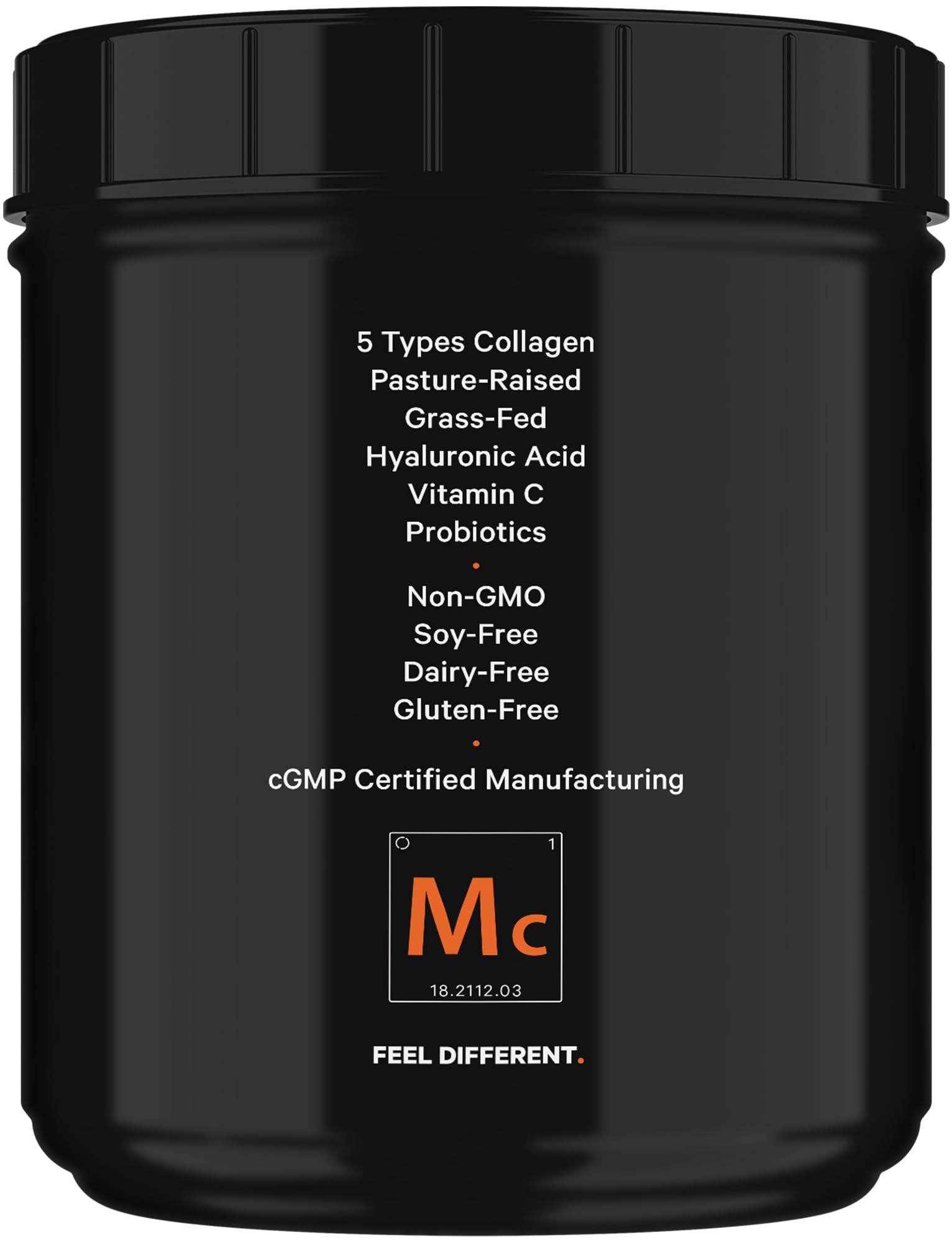 Codeage USA manufactured CGMP facility label on packaging
