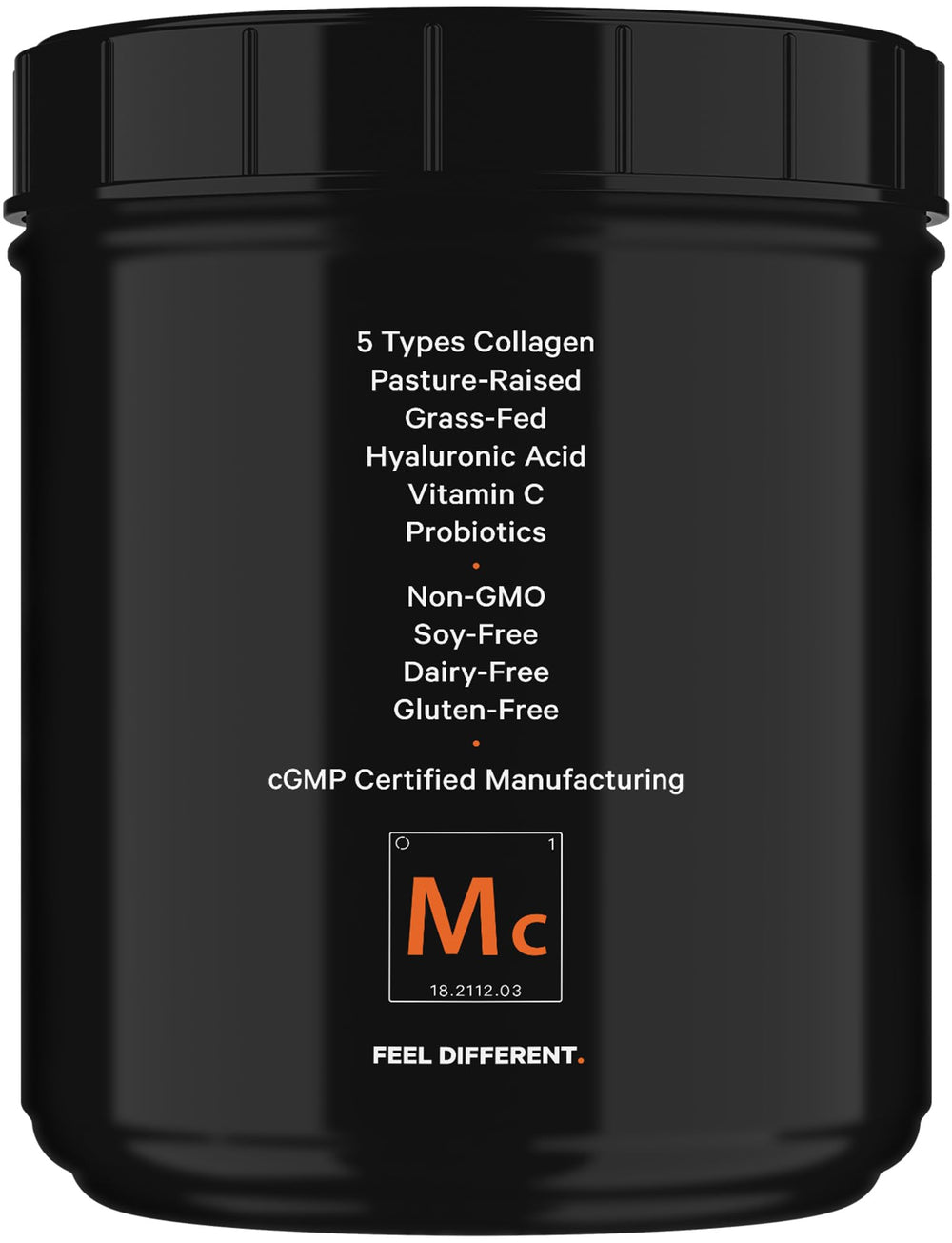 Codeage USA manufactured CGMP facility label on packaging