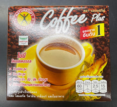 Coffee Tea & More Nature Gift Coffee Plus fiber sachet packaging highlights convenient, balanced daily ritual.