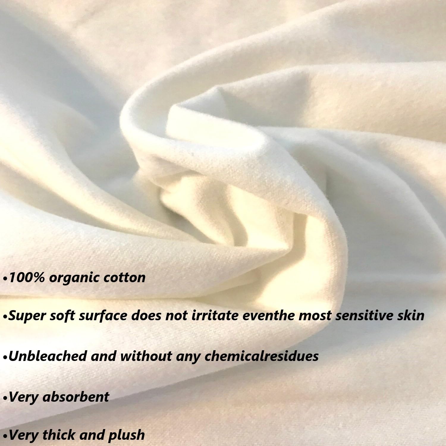 Cogetoro flannel used with castor oil pack on abdomen.
