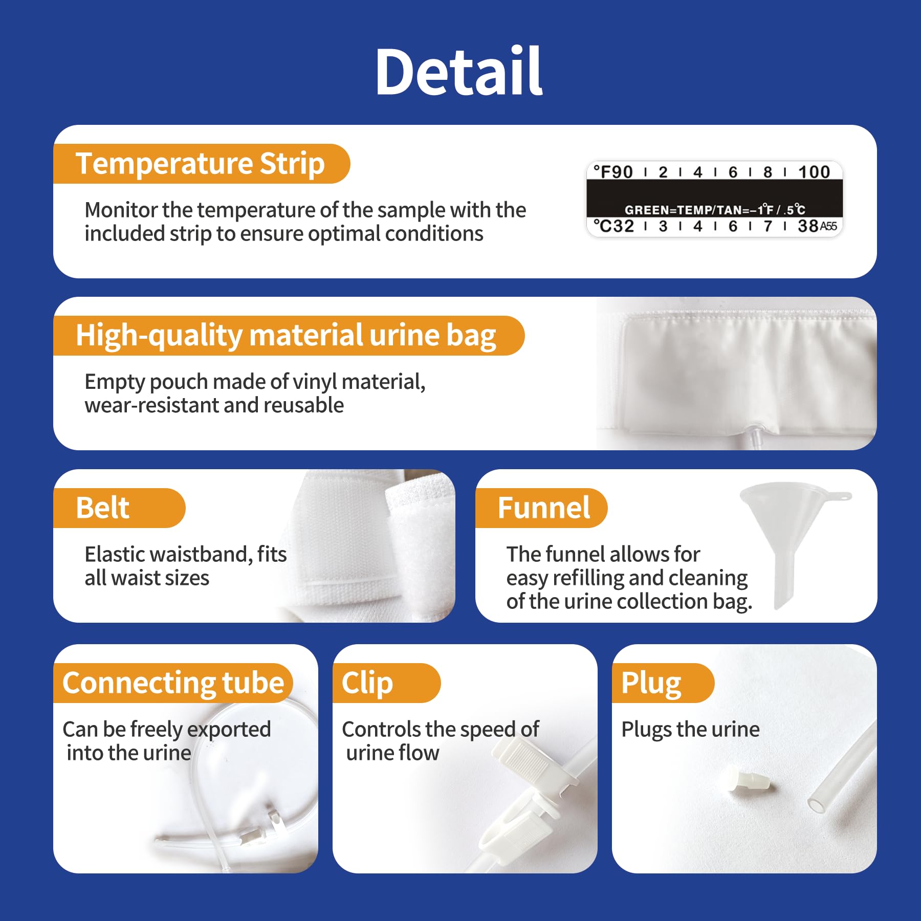Coinore belt lengths 88 cm and 110 cm fit different waists