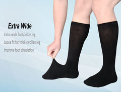 COIYUFUX easy-on-off design, aids donning on cast legs.