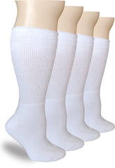 COIYUFUX extra-wide over-calf sock with non-binding fit for swollen feet