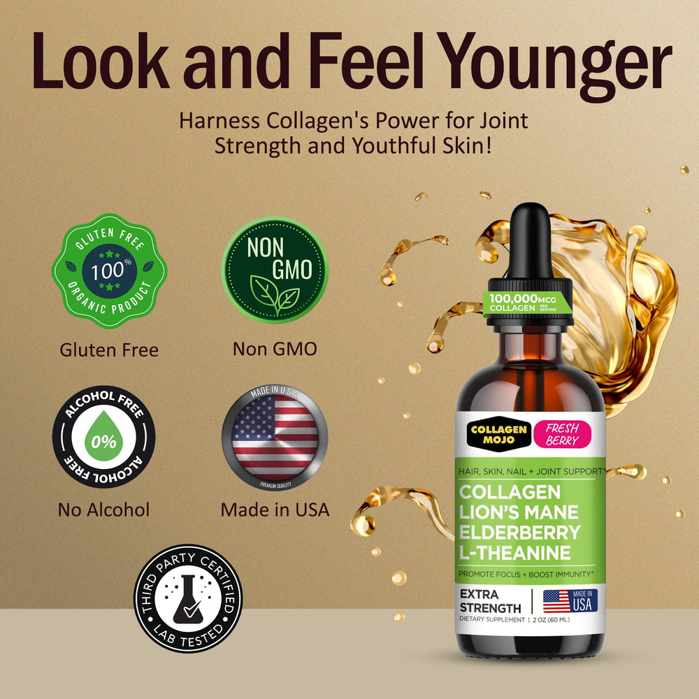 Collagen Mojo elderberry infusion highlights flavor and natural ingredients