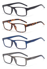 Colloddiss spring hinge reading glasses in blue for versatile use.