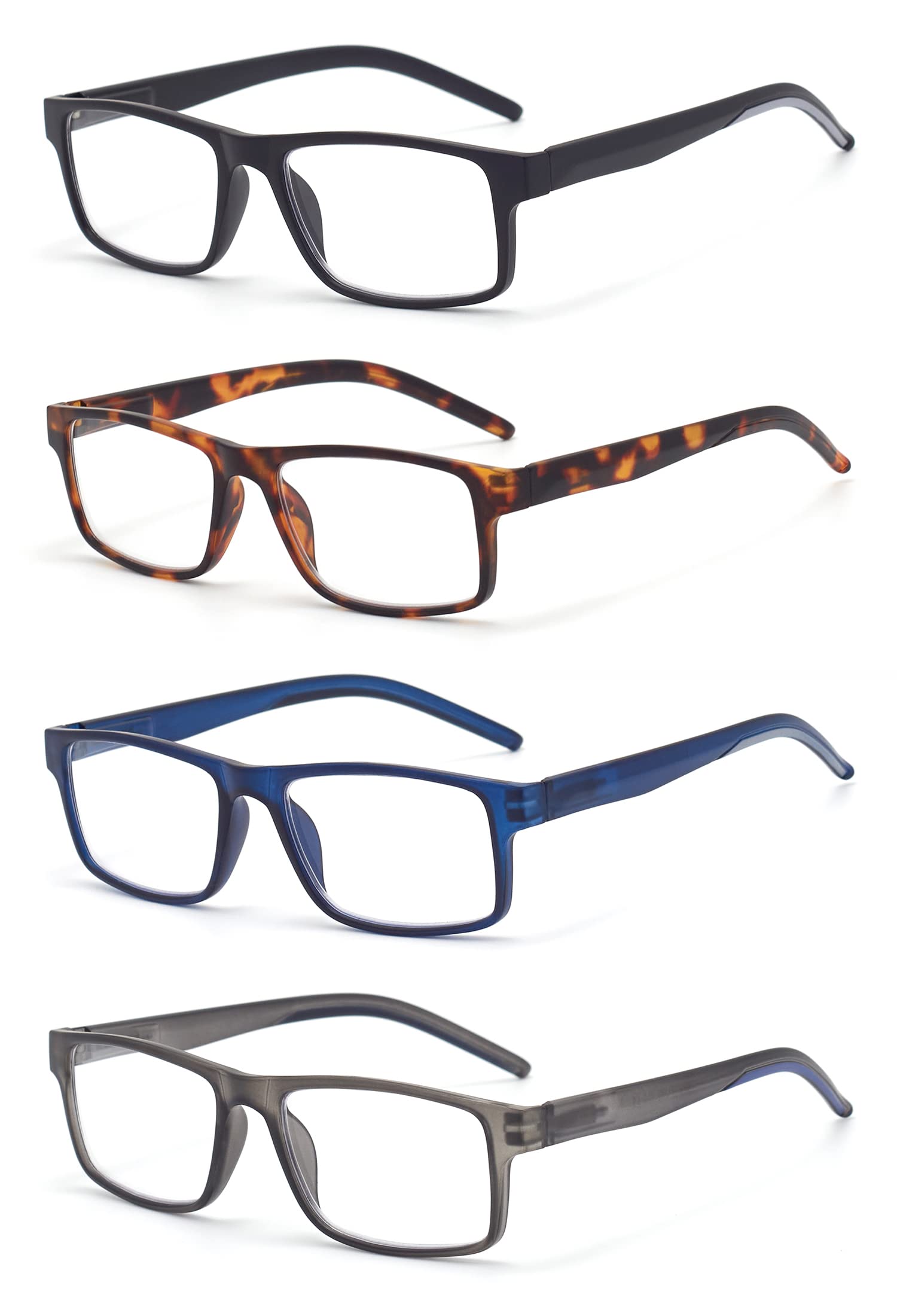 Colloddiss blue-frame reading glasses with blue light blocking lenses.