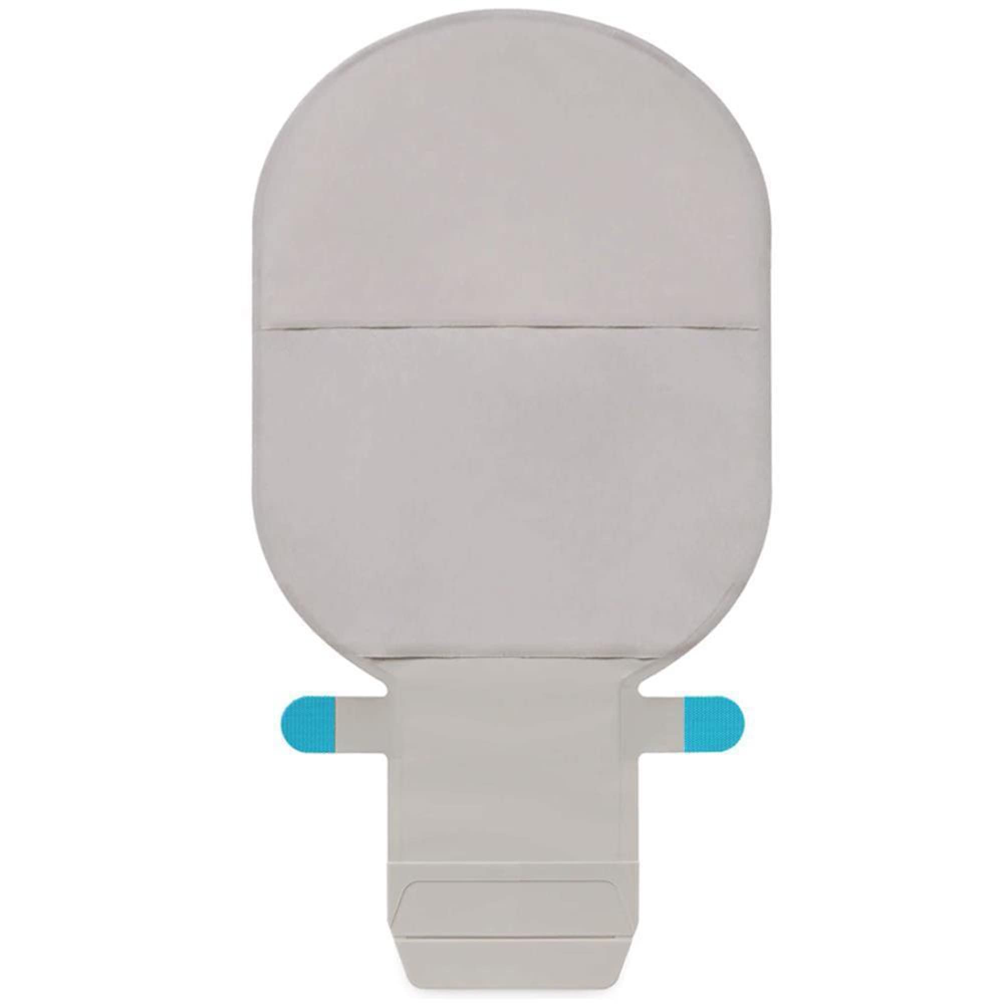 Coloplast 16706 filtered ostomy pouch opaque material closeup for privacy
