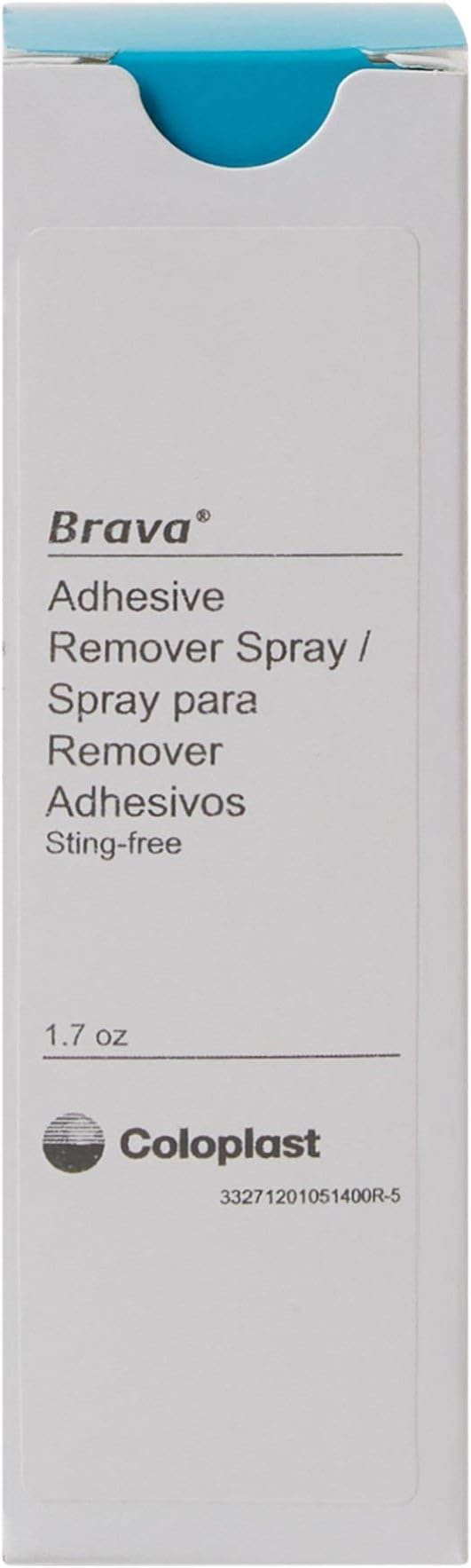 Coloplast Brava remover spray for precise application on adhesive residue