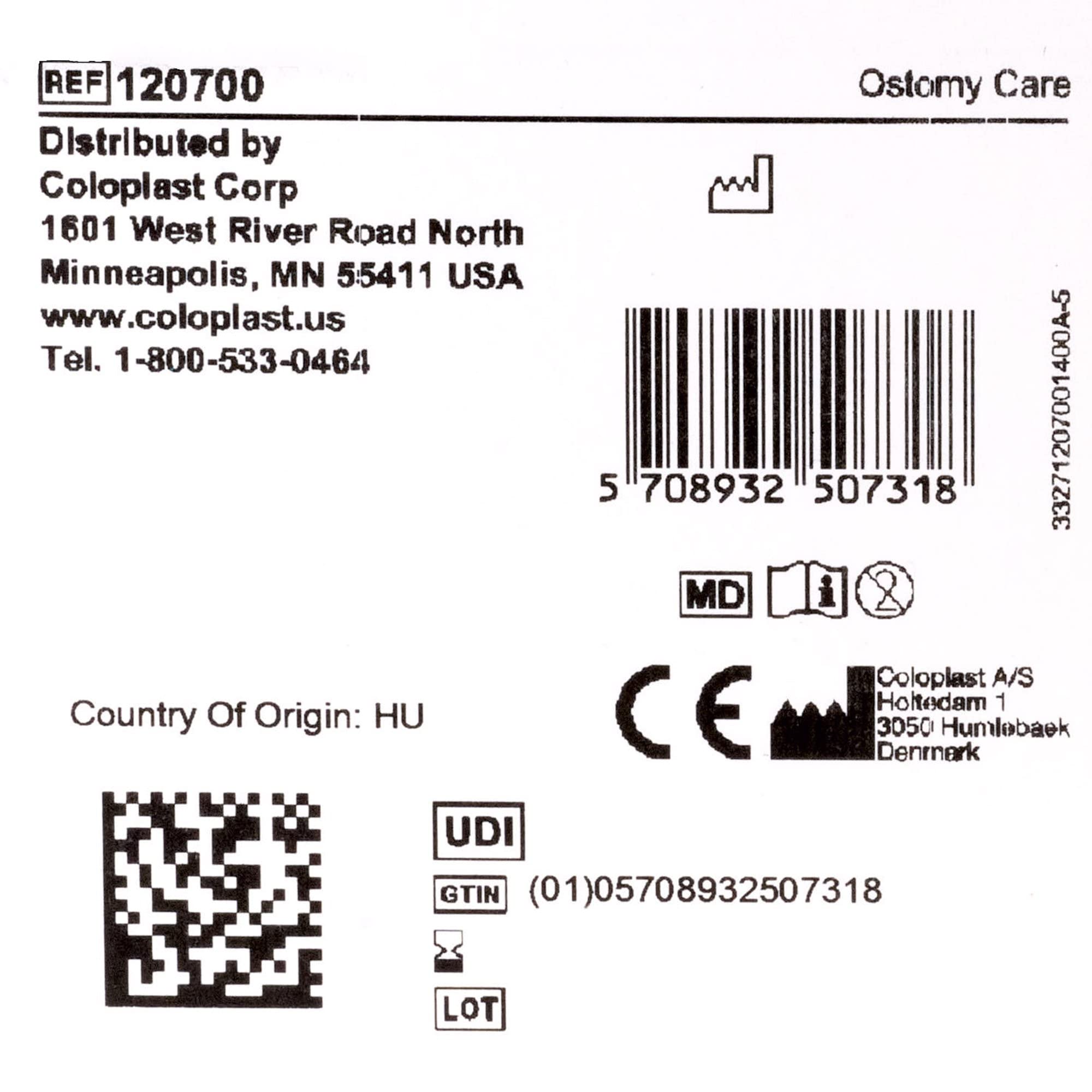 Coloplast Brava barrier strips box of twenty ready for daily use.