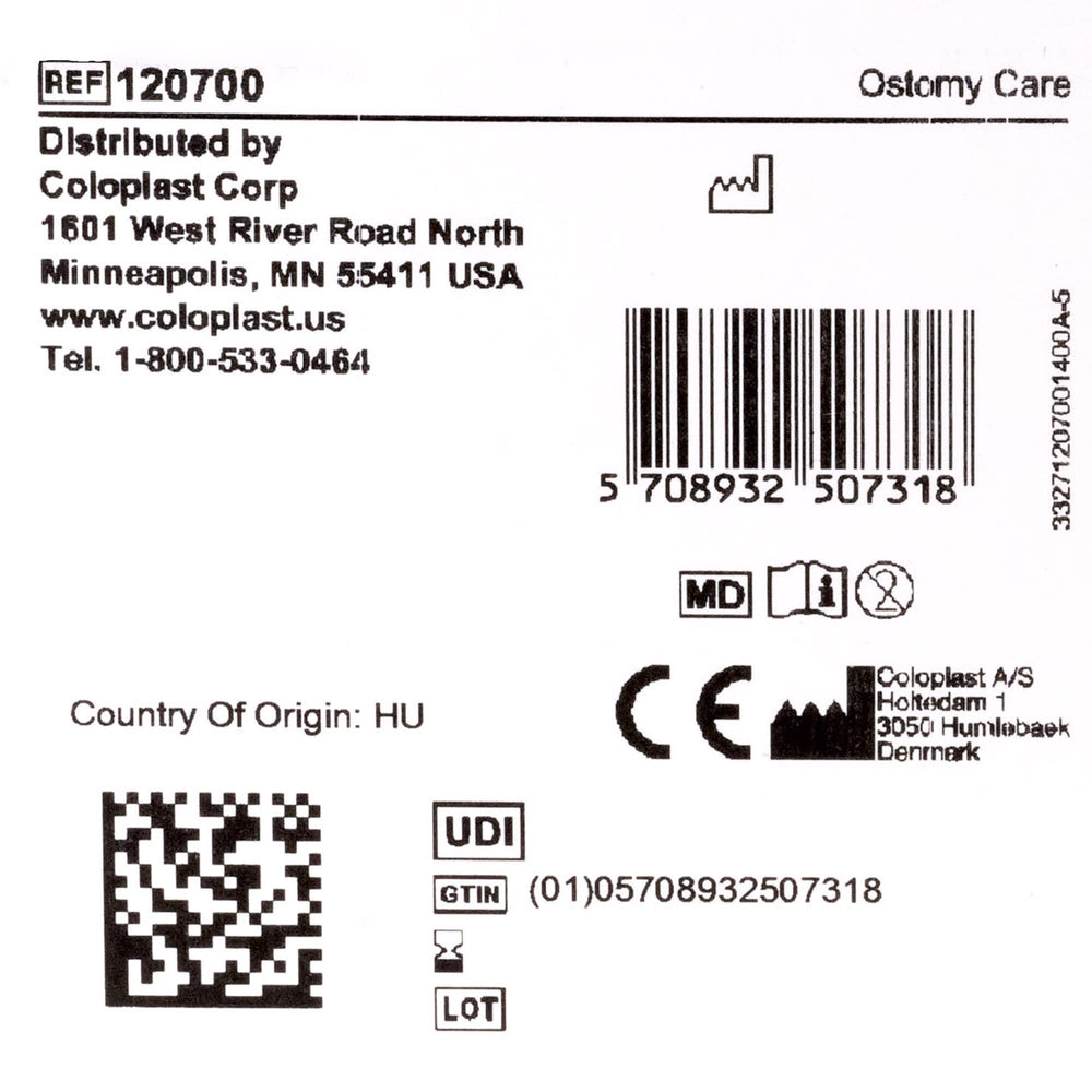 Coloplast Brava Elastic Barrier Strips packaging and use guide.