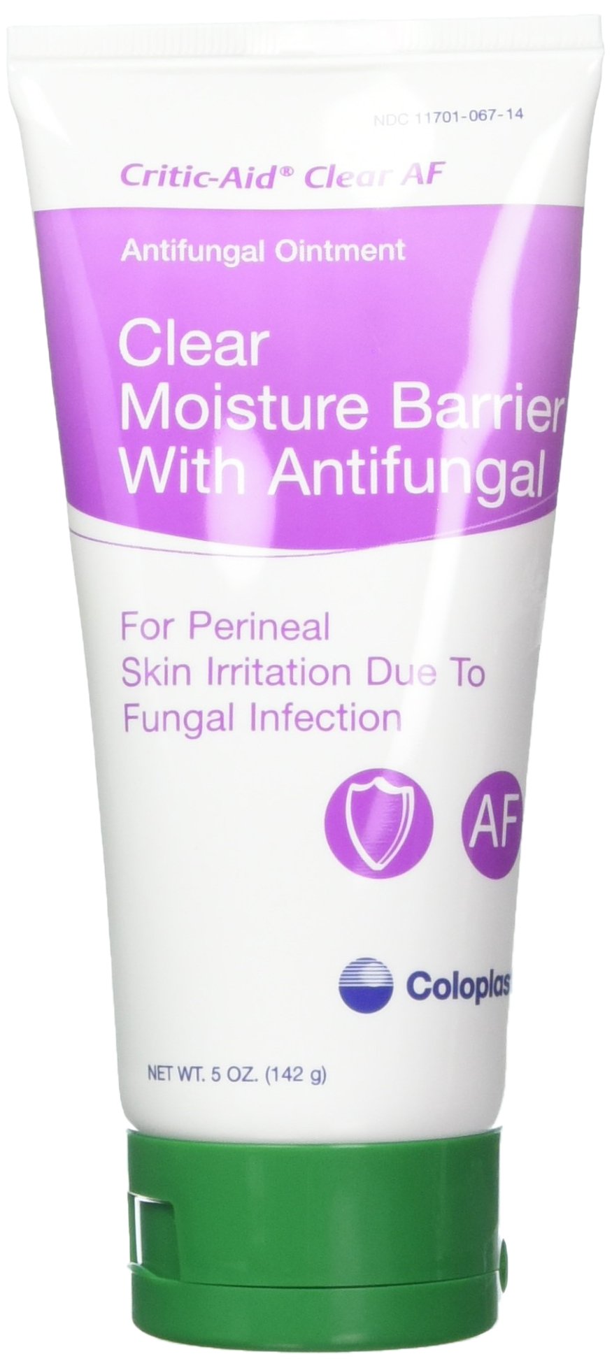 Coloplast Critic-Aid Clear Barrier Ointment tube providing breathable skin protection.