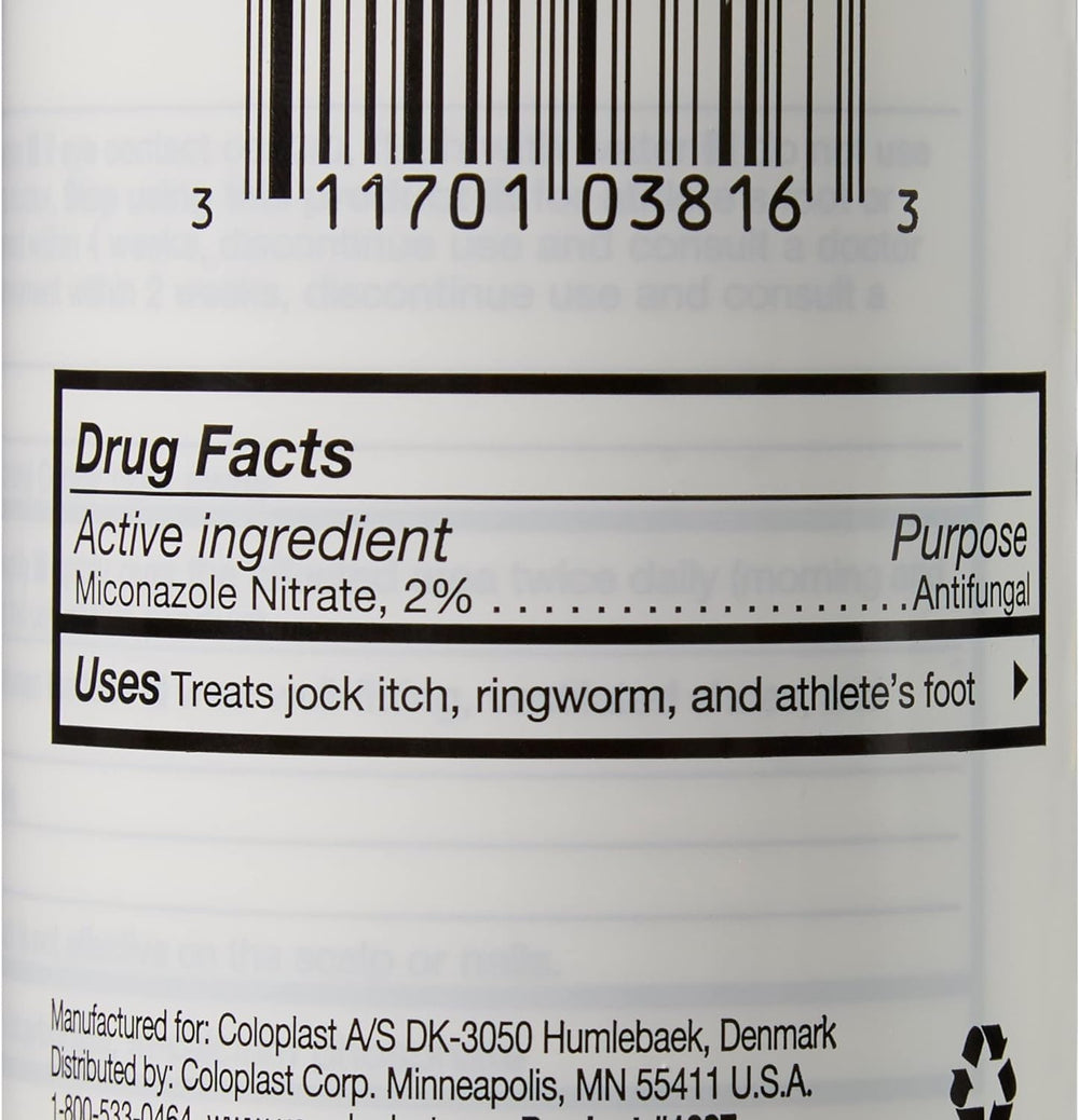 Skin-application image shows gentle use on affected areas.