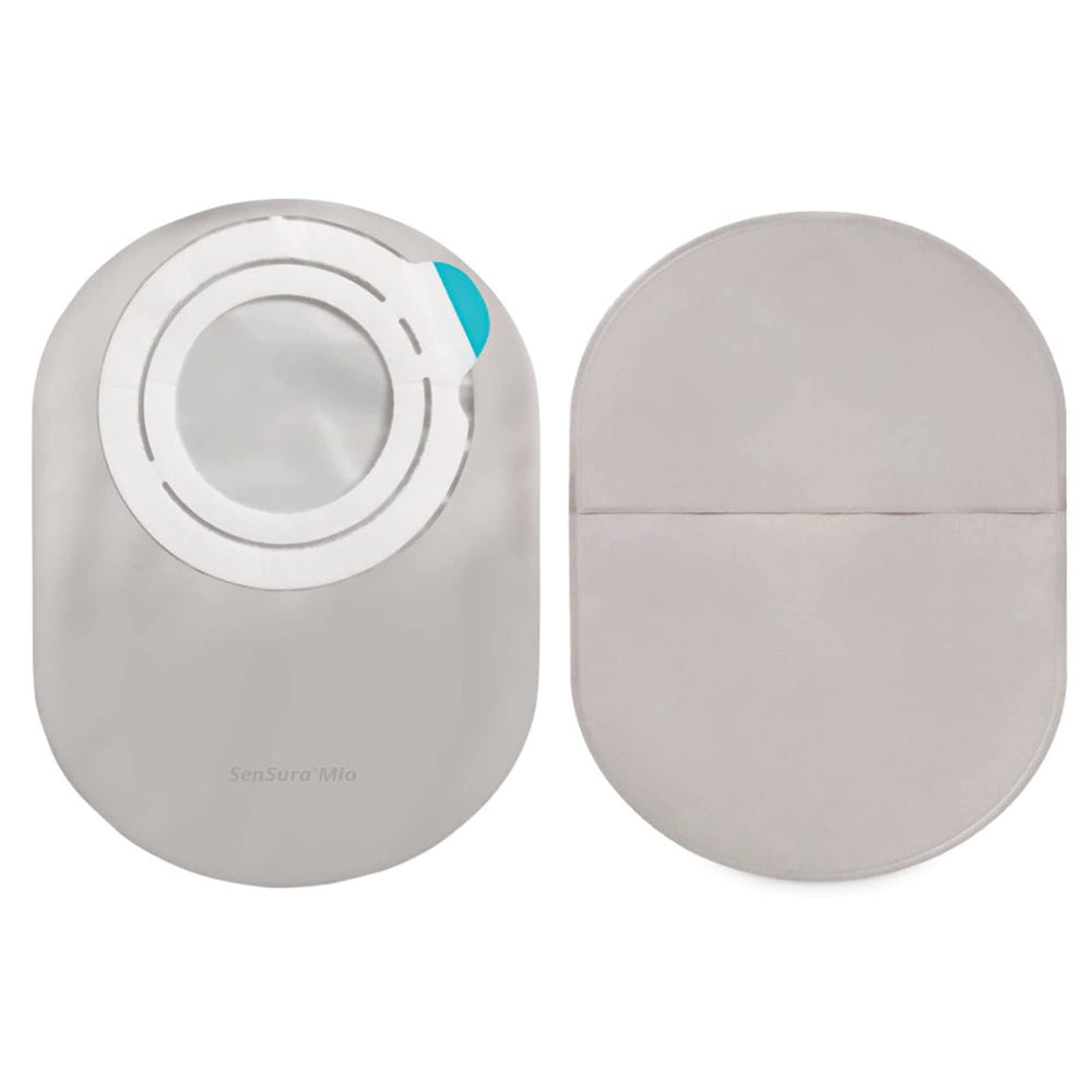 Coloplast SenSura Mio Flex filtered ostomy pouch exterior for discreet daily wear.