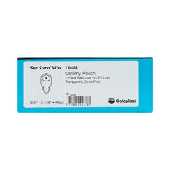 Coloplast SenSura Mio full-circle filter supports moisture management.