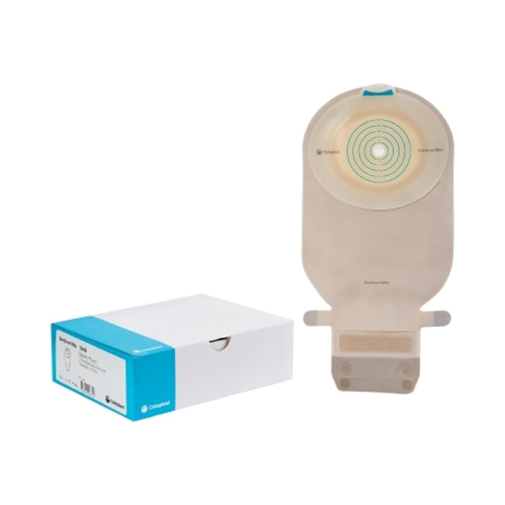 Coloplast SenSura Mio one-piece Maxi drainable pouch in transparent design for discreet wear and monitoring