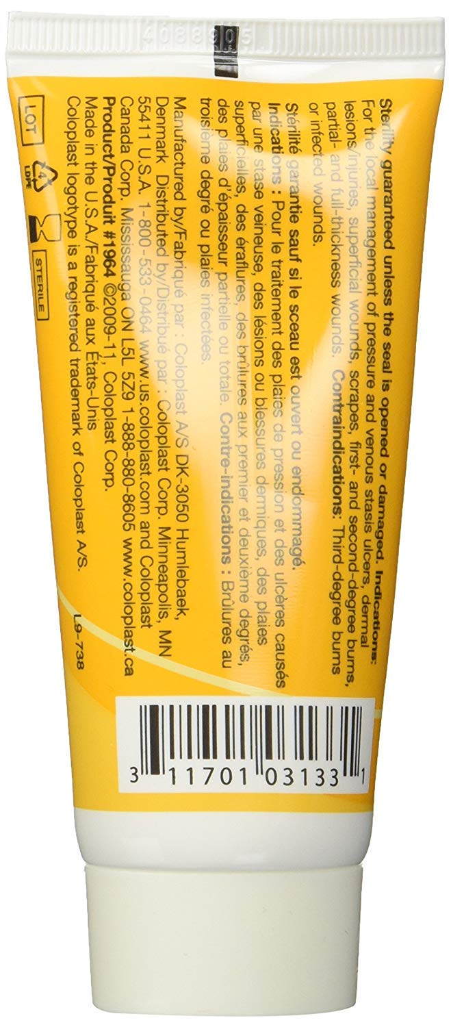 Coloplast Triad dressing in difficult areas supports moist wound healing