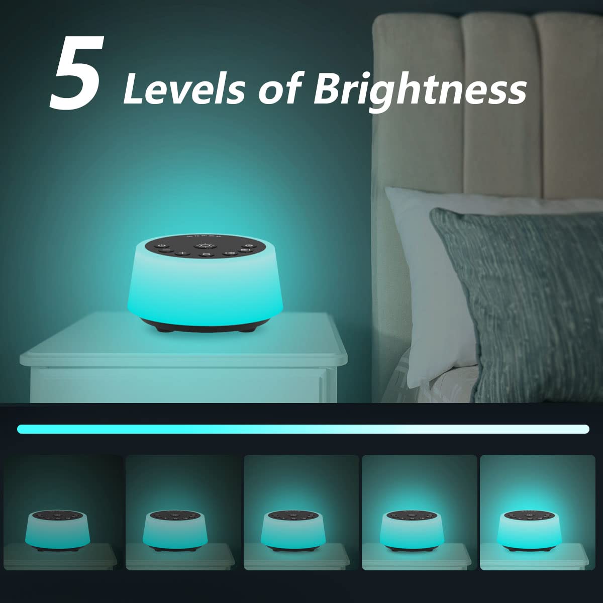 Color Noise packaged with USB adapter for immediate use.