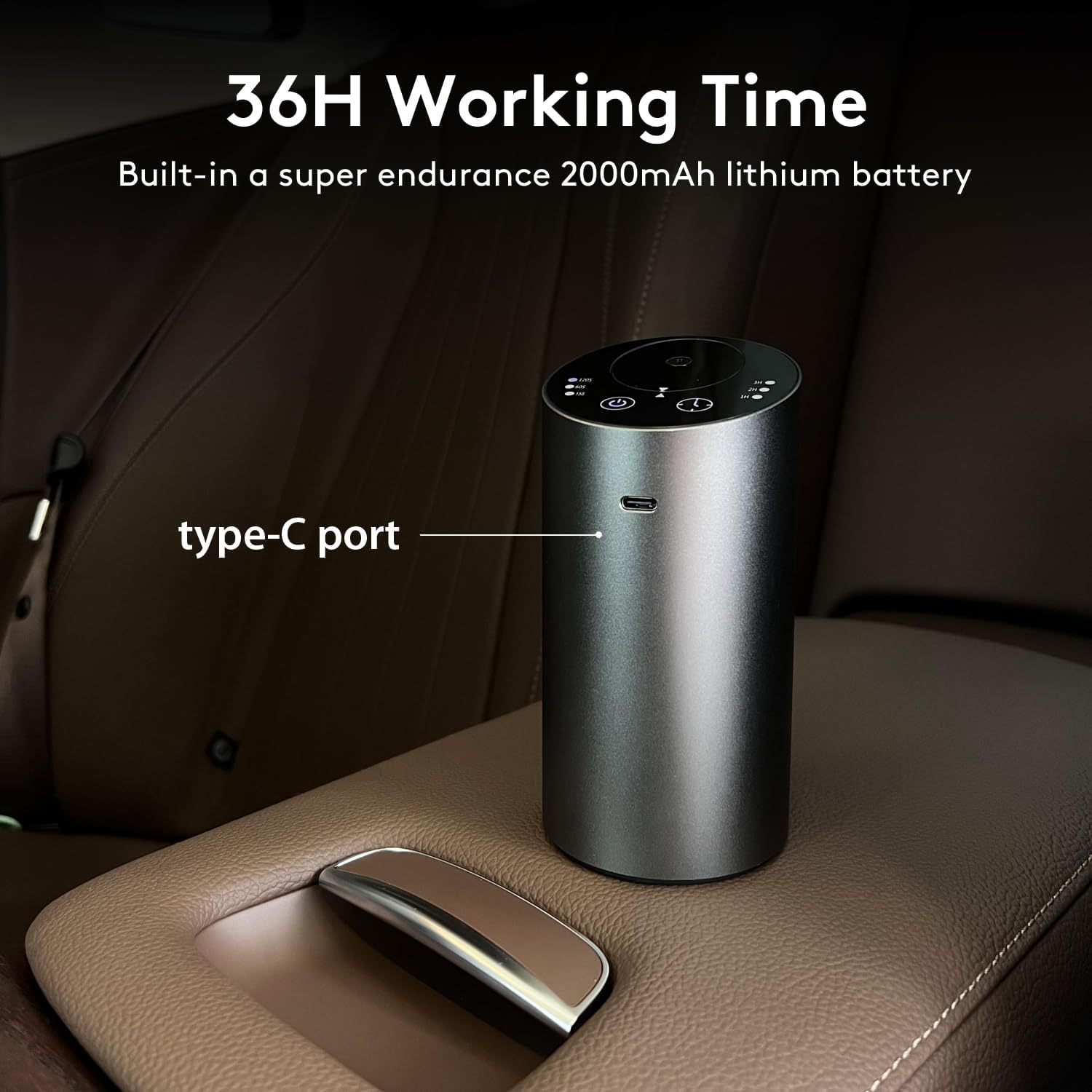 ColorSavvy diffuser offers 3 scent modes for customized ambiance
