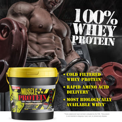 COLOSSAL LABS Whey Powder highlights 6.6 g BCAAs for amino acid support