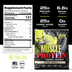 Colossal Labs whey protein powder 5lb chocolate powder pour mixes easily
