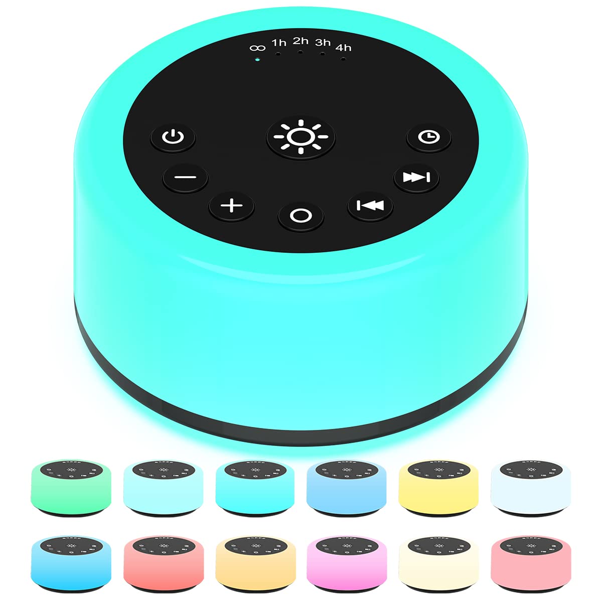 ColourNoise Soother Sleep Sound Machine creates a calming bedtime atmosphere