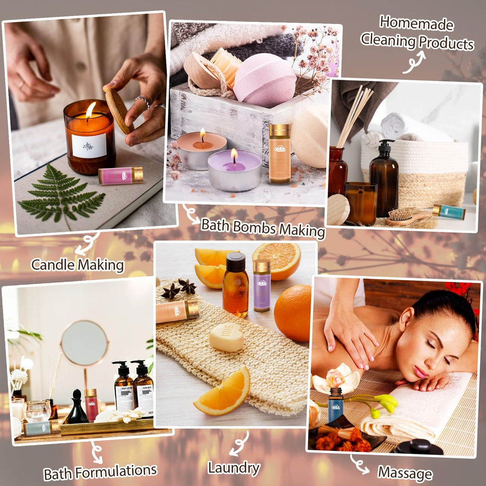 Comdian amber glass bottles protect purity and extend aroma potency.