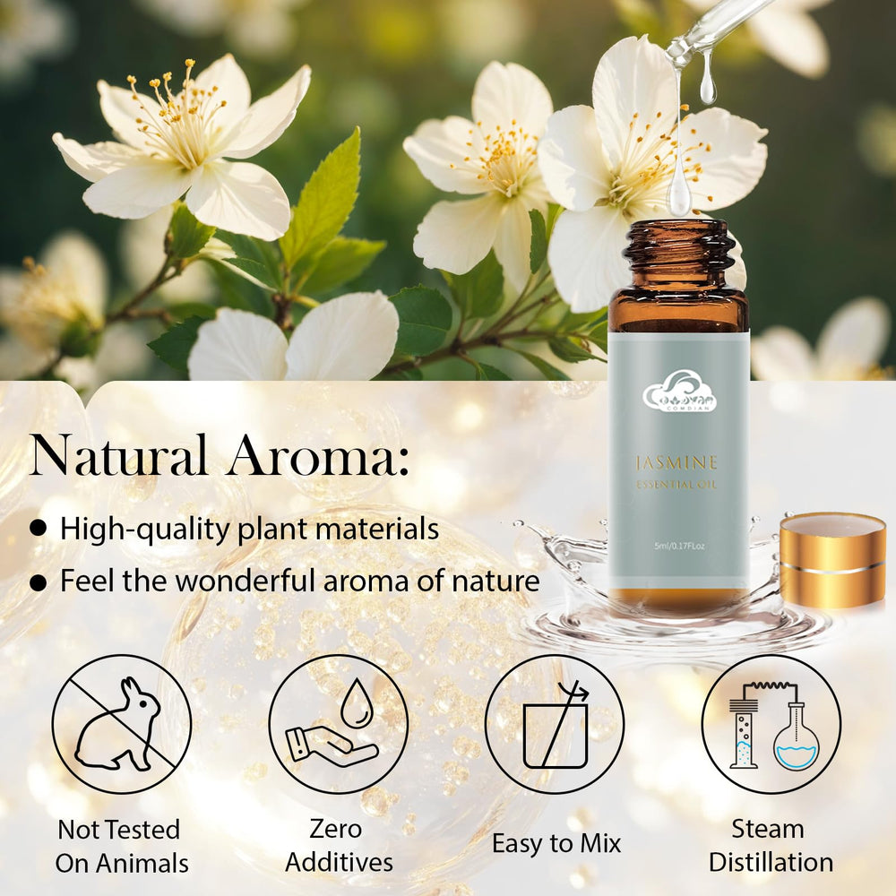 Comdian oils ideal for laundry and cleaning routines to refresh fabrics.