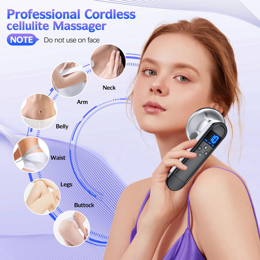 COMEBY Body Sculpting Machine compact design fits easily in a bag for travel.