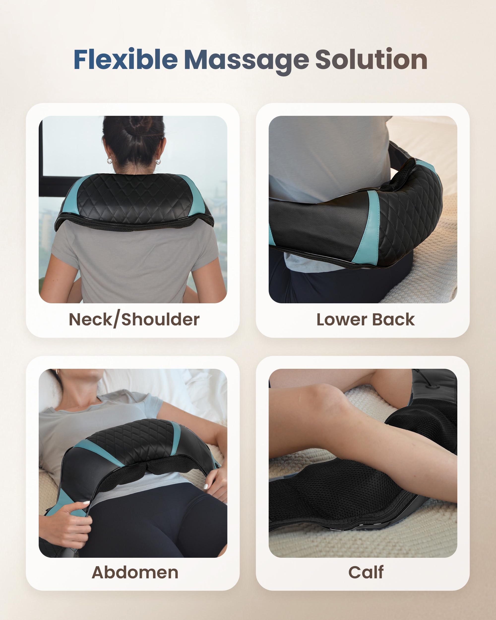 COMFIER massager with 10‑minute auto shut-off for safe use