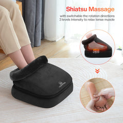 COMFIER 2-in-1 foot and back massager for versatile use