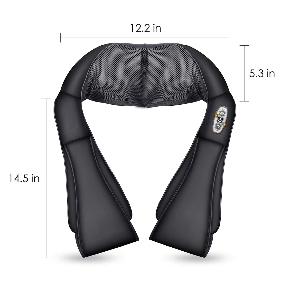 COMFIER 3D kneading rollers delivering shiatsu-style massage