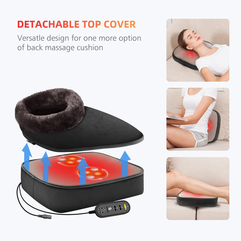 COMFIER 3D Shiatsu rollers deliver deep kneading for tired feet.