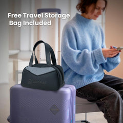Six deep-kneading nodes deliver professional-like touch on the upper back.