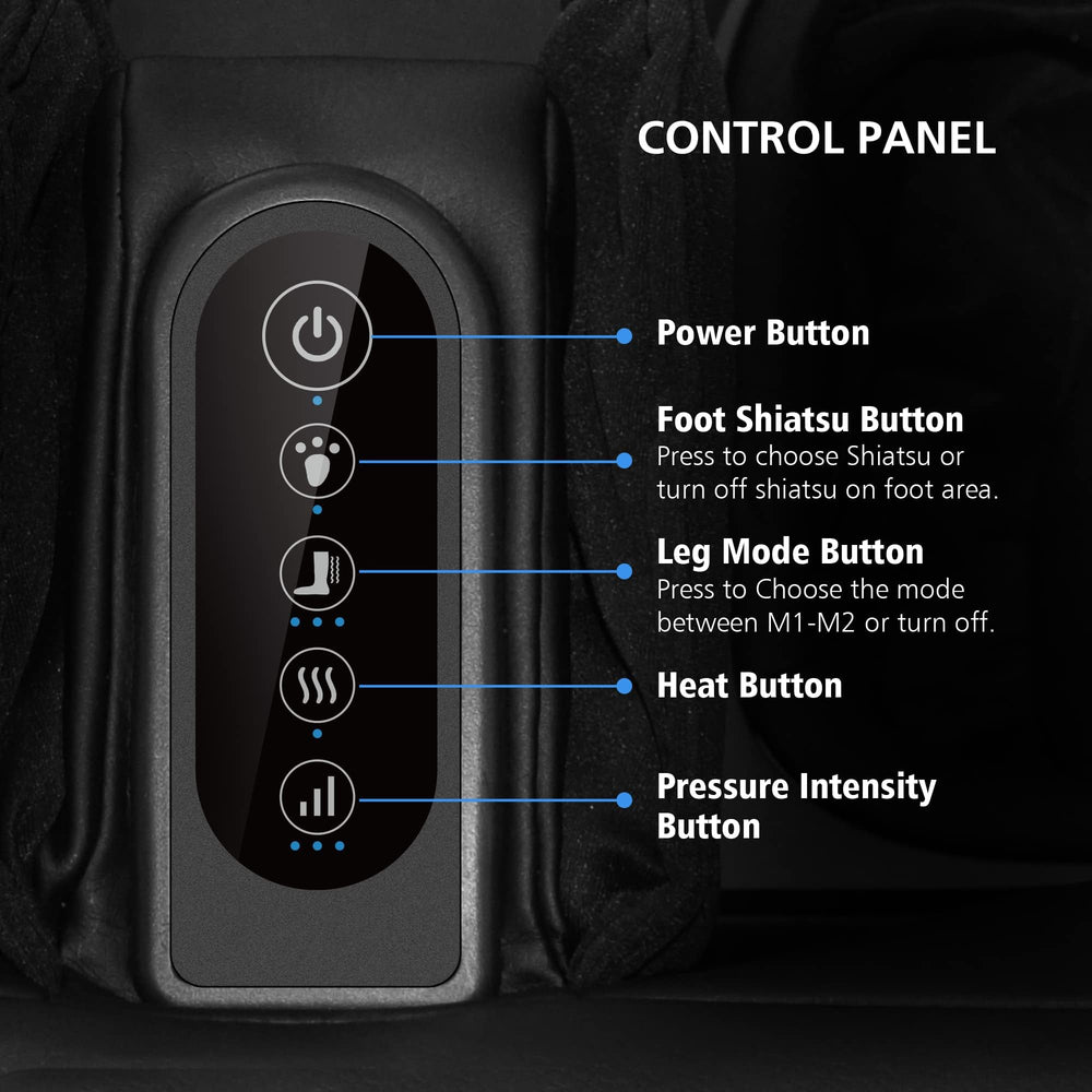 COMFIER auto shut-off after 15 minutes for safe, short sessions