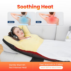 COMFIER back-lumbar massage targets the lower spine for comfort
