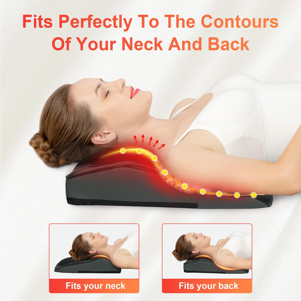 COMFIER massager side view, showcasing kneading action for fatigue relief.