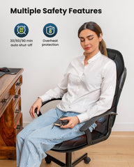 COMFIER back massager focuses on neck and shoulders for relaxing tension release.