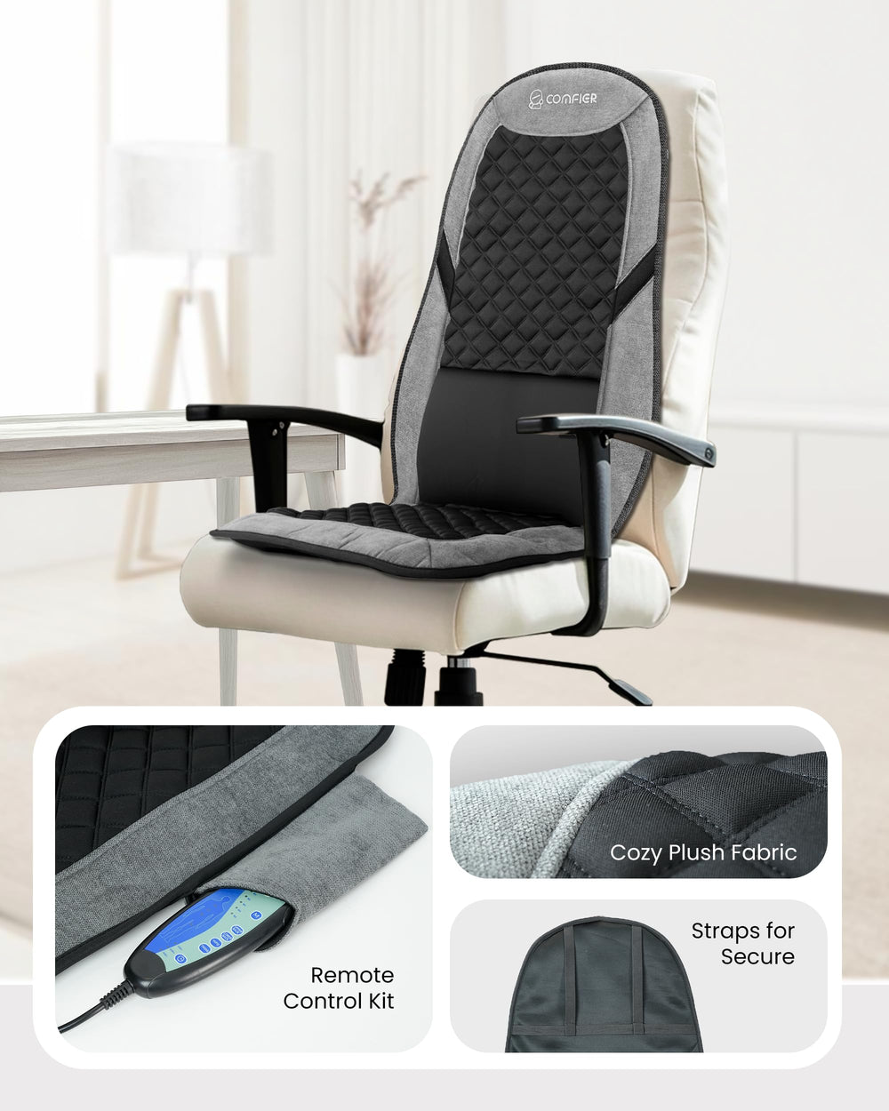 COMFIER carry bag included for portable comfort anywhere
