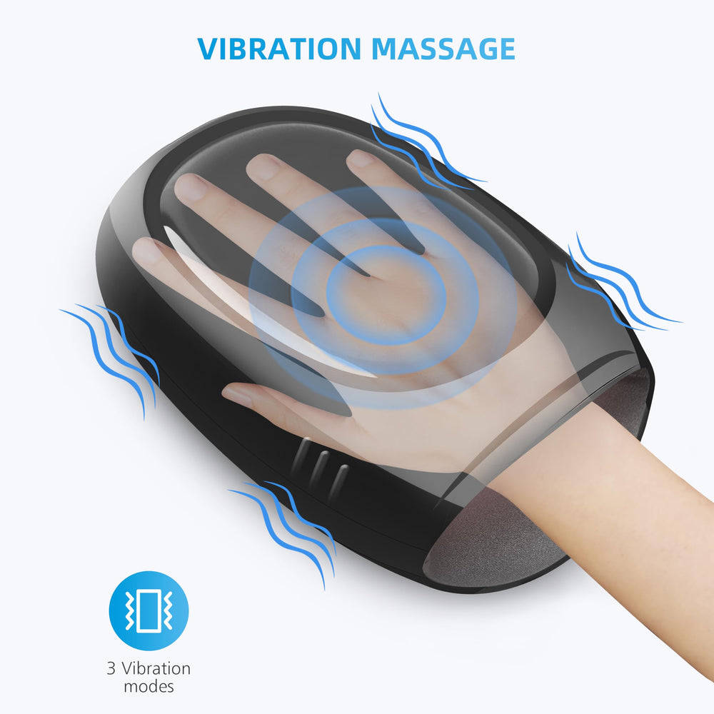 COMFIER cordless hand massager intensity levels tailor your massage.