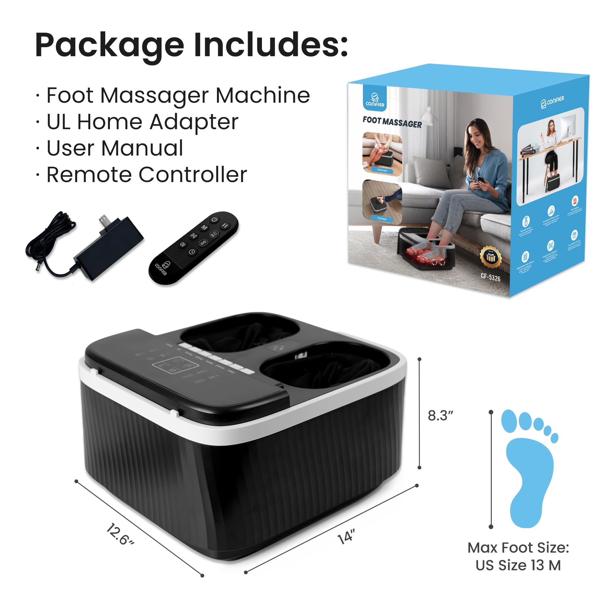 COMFIER dust cover protects the unit when not in use