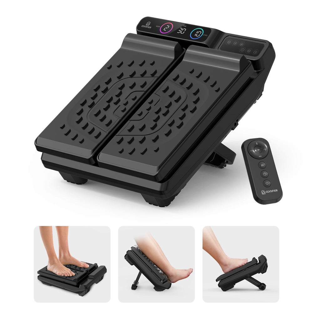 COMFIER foot massager with high frequency vibration for deep relaxation at home