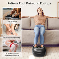 COMFIER foot massager kneading rollers deliver deep sole relaxation