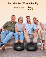 COMFIER foot massager rapid heat reaches warmth in 30 seconds.