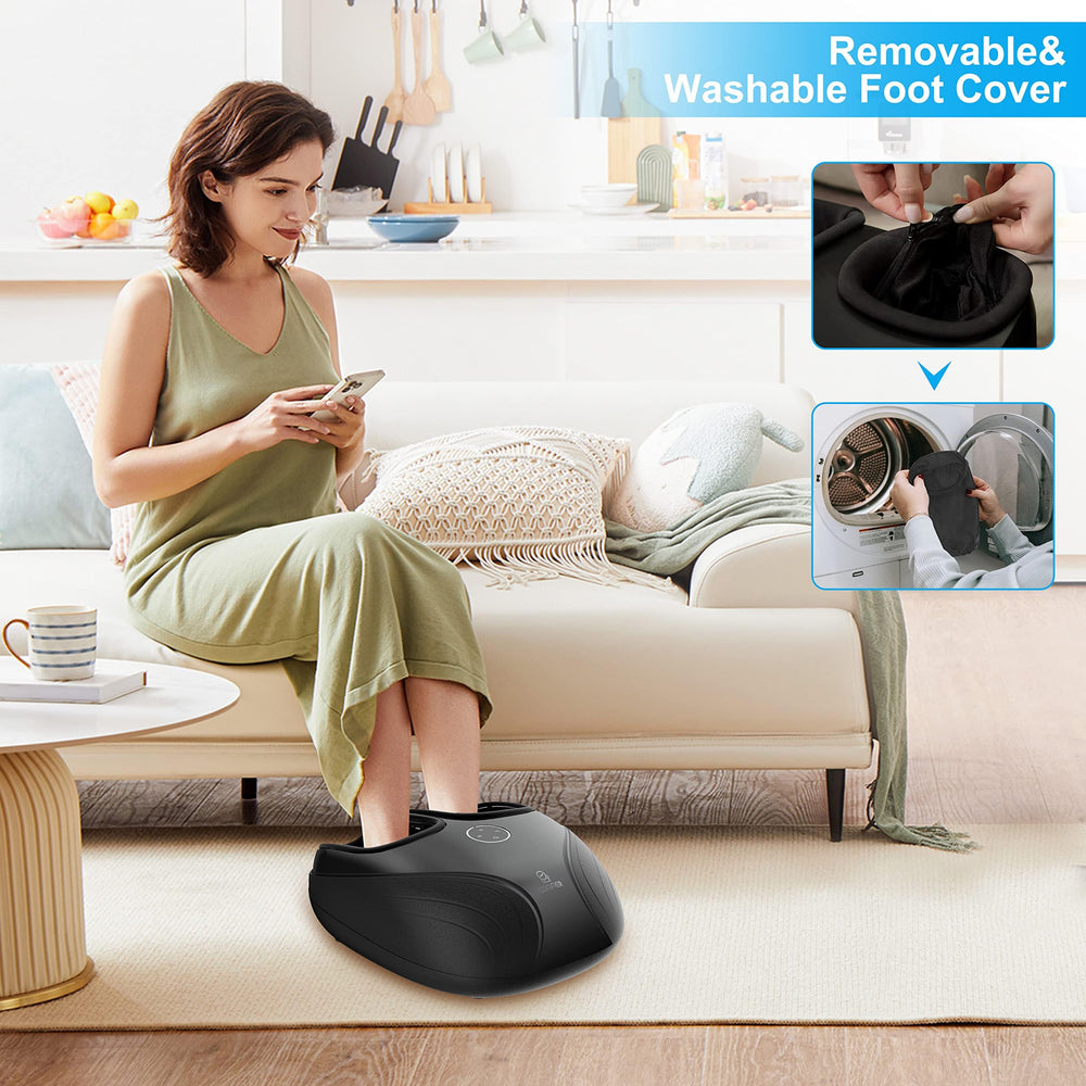COMFIER massager removable washable sleeves simplify cleaning and odor control