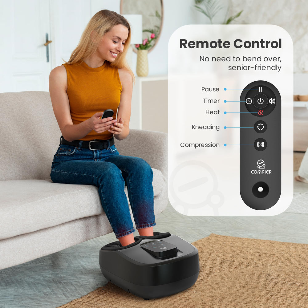 COMFIER replaceable foot covers simplify cleaning and extended use