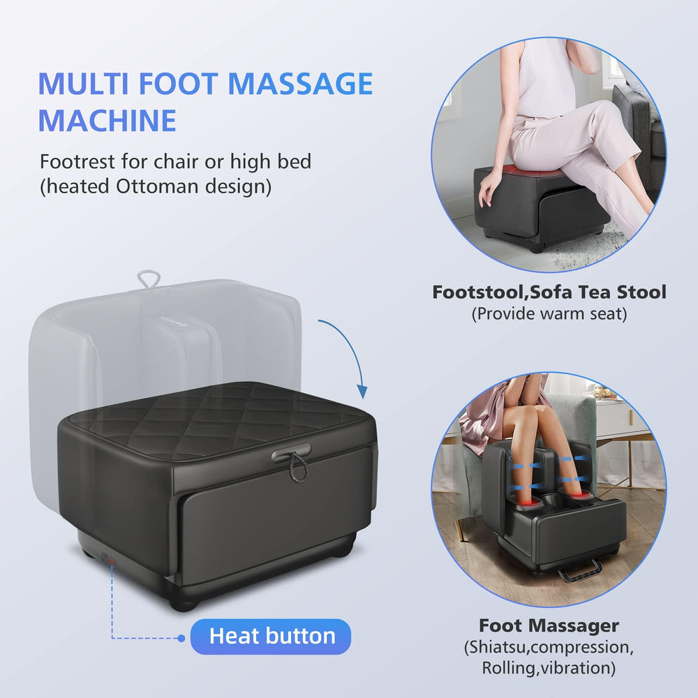 COMFIER foot massager shows sole kneading action for relaxing foot muscles